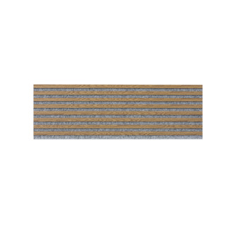Wooden wall panel 2700 x 400mm (Grey - Light oak)